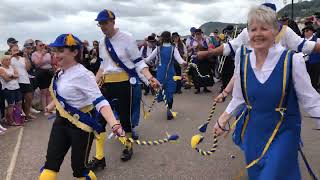 Sidmouth Folk Festival Morris on Esplanade 4824 [upl. by Paten]