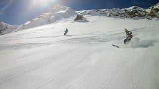 Riding La Balma in Alagna Monterosa Italy [upl. by Benjamin671]