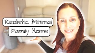 Realistic MINIMALIST Home Tour [upl. by Dame]