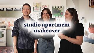 EXTREME TRANSFORMATION 250 Sq Ft Studio Apartment Makeover [upl. by Swisher748]