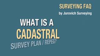 What Is A Cadastral Survey Plan  Jurovich Surveying Perth [upl. by Ecidnacal369]