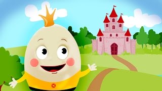 HUMPTY DUMPTY Song for Children  Nursery Rhyme Lyrics [upl. by Eilrac]