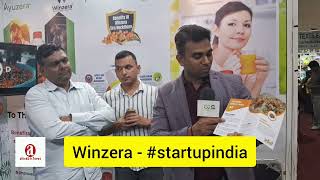 startupindia venture nutrition Winzera Promotees in Talk with Sanjay Agrawal at IITF 2023 H7 [upl. by Elva]