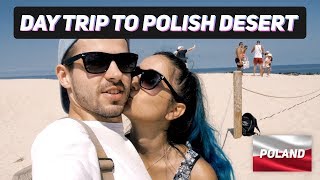 BIGGEST DUNES IN EUROPE Beach Day in Łeba from Gdansk  Poland Travel Vlog [upl. by Adolph]