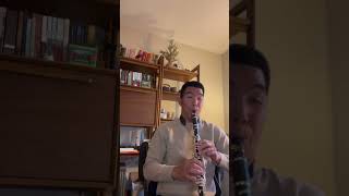 Virginia District 12 Middle School Clarinet Etude 20242025 [upl. by Ramal]