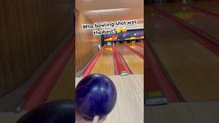 Who’s BOWLING Shot was Best 🤔😂 shorts bowling funny [upl. by Aikkan]