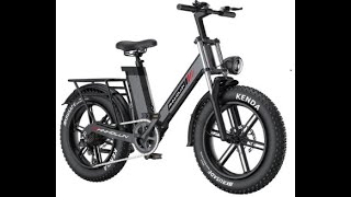 PHNHOLUN C6 Pro Electric Bike 2040 inch Fat Tires 1000W Motor 60kmh Max Speed 48V 17Ah EU9NL [upl. by Reinwald257]