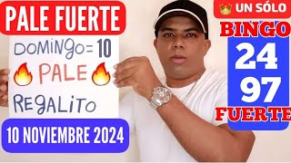 NÚMEROS PARA HOY DOMINGO 10 NOVIEMBRE 2024 🔥 PALÉ FUERTE 🔥 NUMEROLOGÍA [upl. by Ecar]