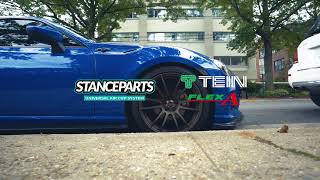 Stanceparts Air Cup Kit installed on Tein FlexA Coilovers Subaru BRZ [upl. by Artek]