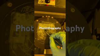 Photolithography  Nano device fabrication  youtubeshorts [upl. by Barbi]