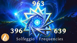 396 Hz  639 Hz  936 Hz Solfeggio Frequencies ⭐ Spiritual Awakening [upl. by Kwok240]