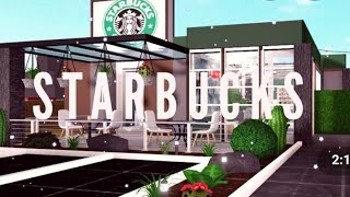 I worked in starbucks Bloxburg roblox roleplay [upl. by Tfat]