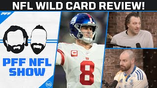 202223 NFL Wild Card Review  PFF NFL Show [upl. by Scot]