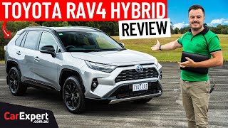 2024 Toyota RAV4 hybrid inc 0100 review Is this still the best SUV [upl. by Assinna]