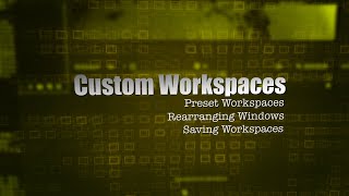 Custom Workspaces in Premiere Pro [upl. by Felizio]