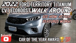 2022 FORD TERRITORY TITANIUM 15L CVT ECOBOOST WALK AROUND  FULL SPECS amp FEATURES PHILIPPINES [upl. by Karalee]