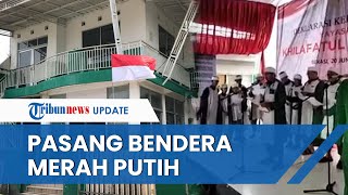 Foto Presiden Jokowi Hingga Bendera Merah Putih Terpasang Di Pondok Pesantren Ukhuwah Islamiyah [upl. by Ahgem]