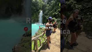 Rio Celeste near Liberia Costa Rica is beautiful and worth the hike rioceleste tamarindo travel [upl. by Oiracam]