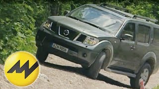 Nissan Pathfinder 25 dCi Der robuste OffroadJapaner im MotorvisionTest [upl. by Ecnerrat267]