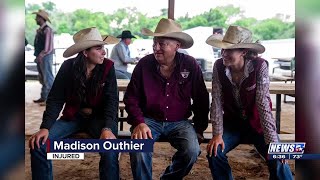 Member of Texas AampM Rodeo team rushed to the ICU [upl. by Benil]