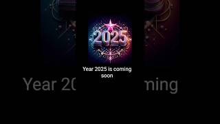 🎉🎉Happy new year is coming soon from 2025💥💥 shorts shortsvideo trending [upl. by Nilekcaj]