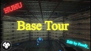 Huhu Cluster Alpha Base Tour  Season Highlights  Ark Unofficial PVP  CRUEL 500 ark arkpvp [upl. by Hess]