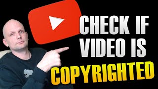 HOW TO CHECK IF YOUR YOUTUBE VIDEO IS COPYRIGHTED [upl. by Chrisy694]