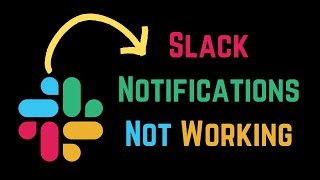 How to Fix Slack Notifications Not Working in Windows 11 [upl. by Plafker]