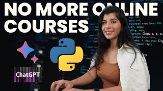 How to learn Python FAST with ChatGPT and Gemini [upl. by Tiena]