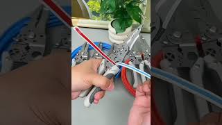 Professional and Multifunctional Electrical Stripper Crimper tool Cable Cutter Pliers tools shorts [upl. by Anidem]