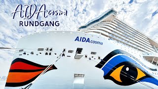 AIDAcosma  Rundgang und Highlights  AIDA Cruises [upl. by Oramug604]