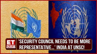 India Demands Major UNSC Reforms  Highlights Peacekeeping Contribution At UN Security Council [upl. by Annnora]