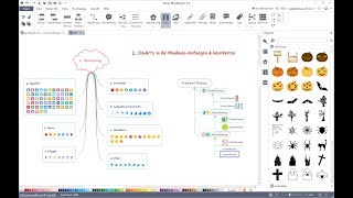 MindMaster Tutorial  Einfügen von Markierung Clipart Bild [upl. by Zuzana]