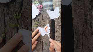 Butterfly Keychain 🦋🔐 craft diy easy shorts youtube [upl. by Poulter]