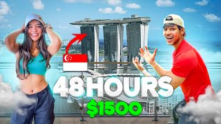 48 Hours In Singapore 🇸🇬  Yash and Hass Vlog [upl. by Eicrad590]