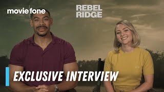 Rebel Ridge  Exclusive Interviews  Aaron Pierre AnnaSophia Robb [upl. by Shirberg]