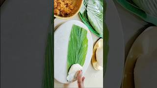 patole goan sweetdishrecipe food shortfeed shortsyoutube yt youtubeshorts youtubeshort [upl. by Alyson703]