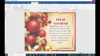 Tutorial de correspondencia entre word y excel para una carta navideña [upl. by Hance]