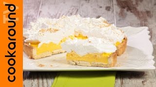 Crostata meringata al limone  Ricette crostate golose [upl. by Noraed]