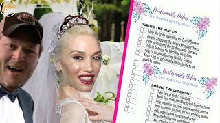 The list of bridesmaids at the wedding of Blake Shelton and Gwen Stefani is revealed [upl. by Aneroc]