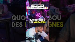 Inoxtag écoute Quoicoubebou en Live  🔥 inoxtag kaizen fyp live france [upl. by Gievlos]