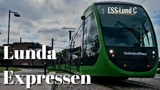 LundaExpressen Nya spårvagnen i Lund [upl. by Mun340]