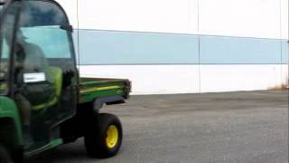 Sold 2002 John Deere Gator HPX 4x4 Enclosed Cab Utility Cart 21 bidadoocom [upl. by Zilef165]