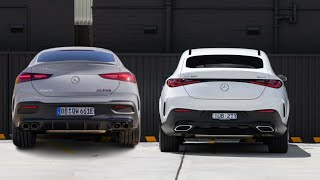 2024 Mercedes GLC Coupe vs 2024 Mercedes GLE Coupe Facelift  Witch Mercedes Is The Best [upl. by Quinn739]