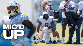 Mic’d Up Denzel Perryman At 2024 Training Camp  LA Chargers [upl. by Audris]