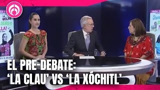 ‘La Xóchitl’ y ‘La Clau’ nos invitan a ver ‘Dos mujeres una silla’ [upl. by Medeah]