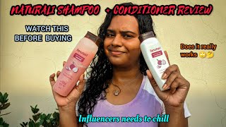 NATURALI SHAMPOO amp CONDITIONER REVIEW IS IT REALLY WORTH THE HYPE DOES IT REALLY WORK👍🏾🙄👎🏾 [upl. by Ellahcim]