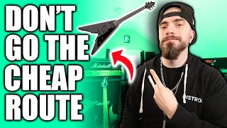 dont buy cheap guitar gear heres why [upl. by Fiertz595]