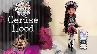 Review CERISE HOOD  SPRING UNSPRUNG  Ever After High [upl. by Yendyc545]