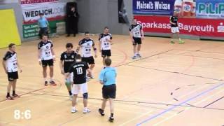 HaSpo Bayreuth  HC SulzbachRosenberg — Handball Bayernliga 22 Februar 2014 3523 178 [upl. by Valaree]